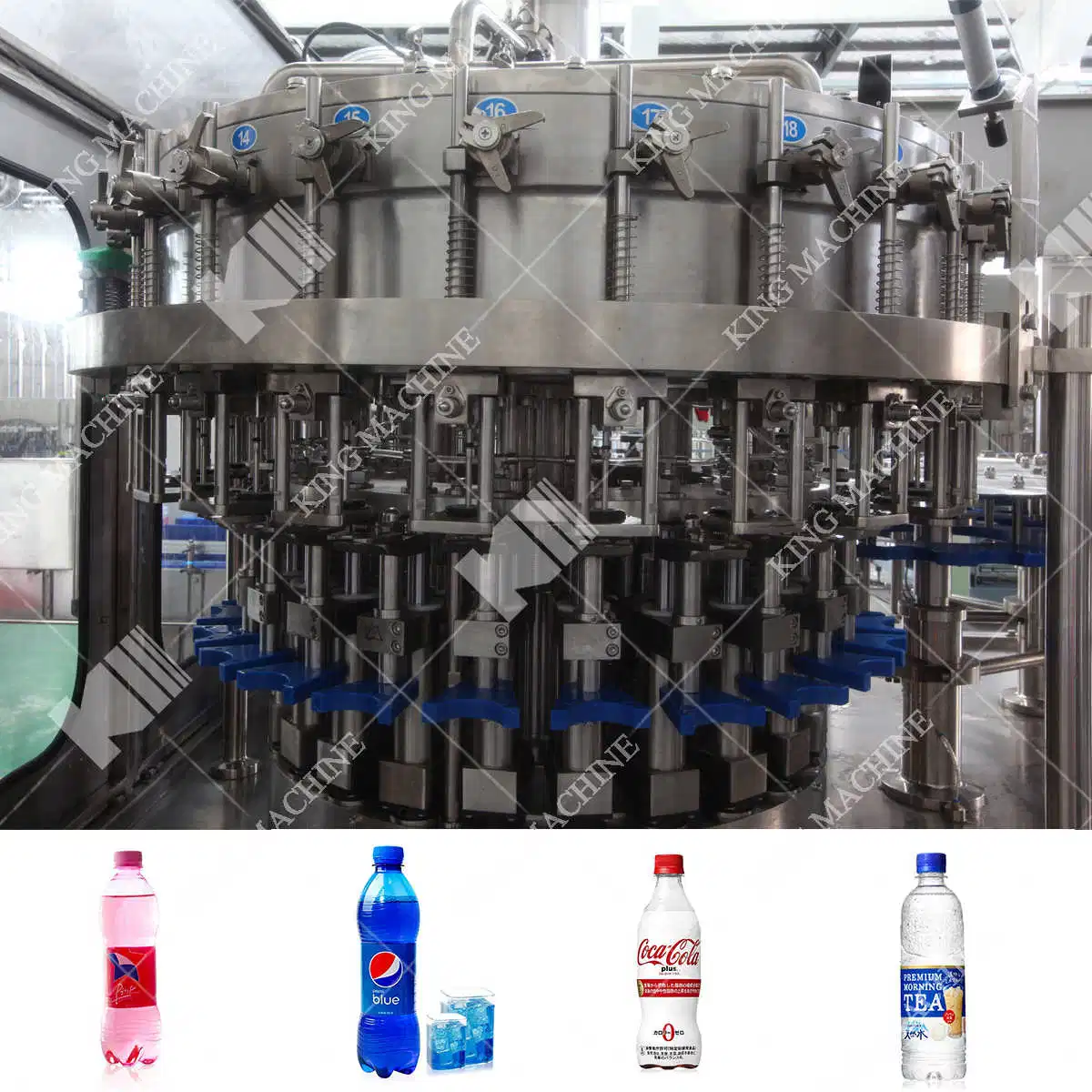 Bottled Carbonated Soft Soda Drink Processing Equipment