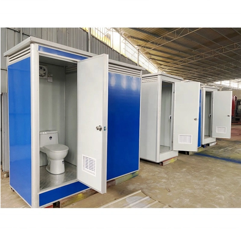 Prefabricados móviles portátiles wc Cuarto de Baño Ducha Baños Aseos Campamento público WC químicos portátiles exterior Precio de Venta