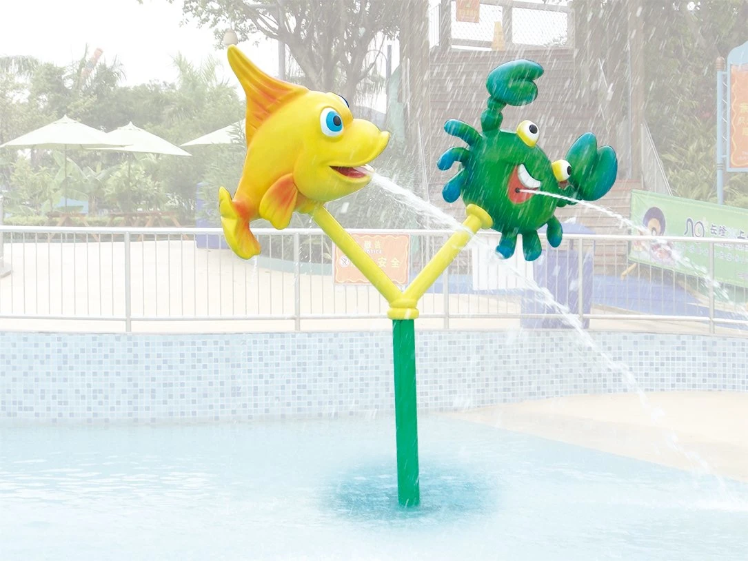 Water Park Equipment Fiberglass Statues Animals