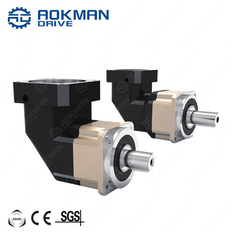 Powerful High Torque High Precision Helical Right Angel Planetary Gearbox