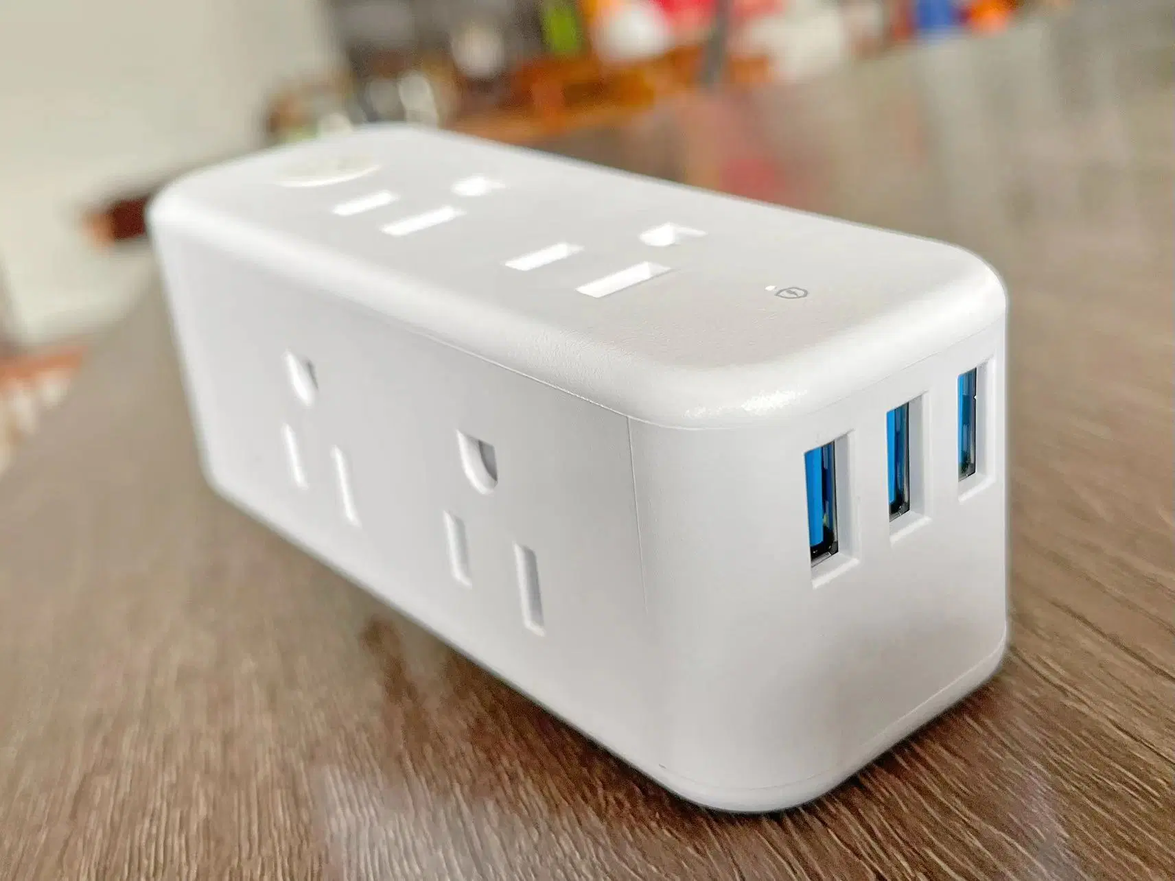 6 salidas nosotros Protector regleta con 3 puertos USB