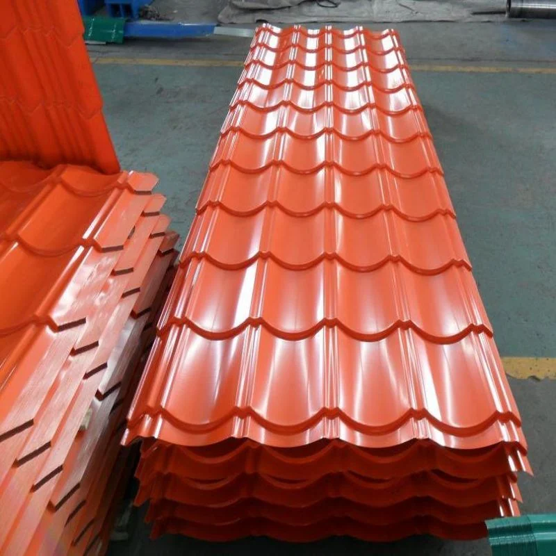 Dx51d Grade Ral9001 Prepainted Galvanized Zinc Coated Corrugated Steel Roofing Sheet with Best Price