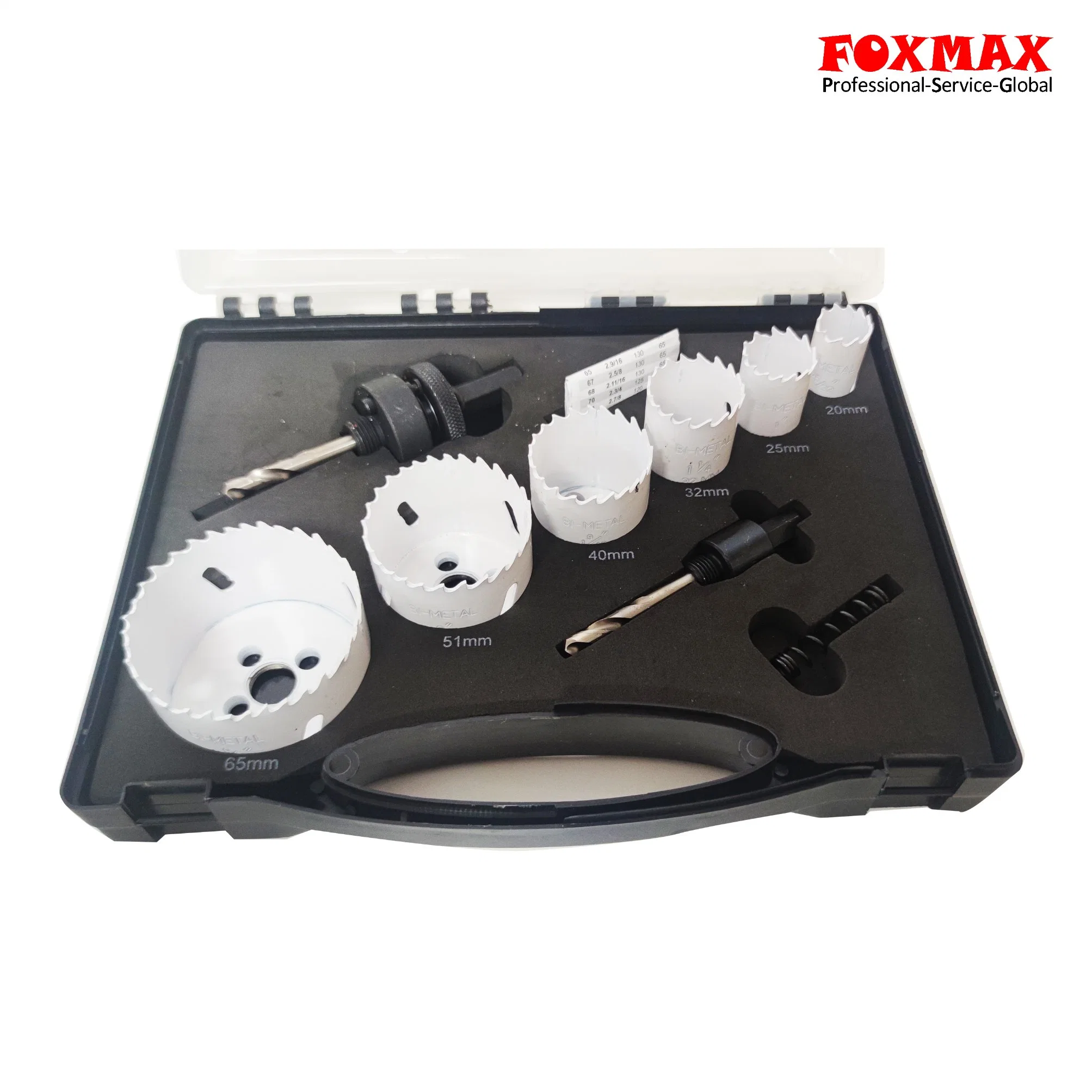 9 PCS Hole Saw Bi Metal Tool Set (FXS-03)