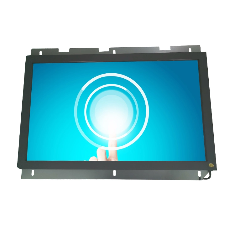 10.1''13.3''15.6''18.5''21.5''23.6''27''capacitive Touch Screen Monitor Metal Open Frame IPS Projected Capacitive Monitor Pcap Touchscreen Industrial Monitor