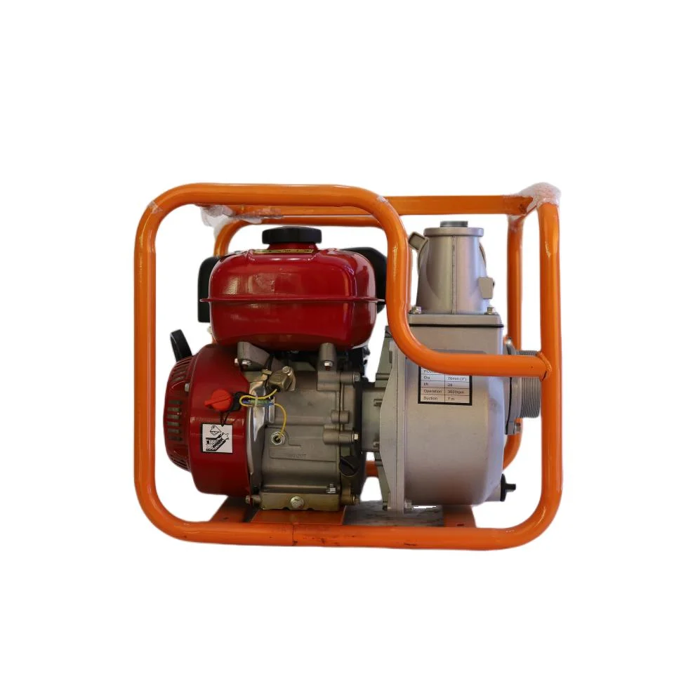 Wenxin 30cx Model DC 6.5HP High Pressure 76mm Dia 3 Inch Suction 7mgas Gasoline Water Pump