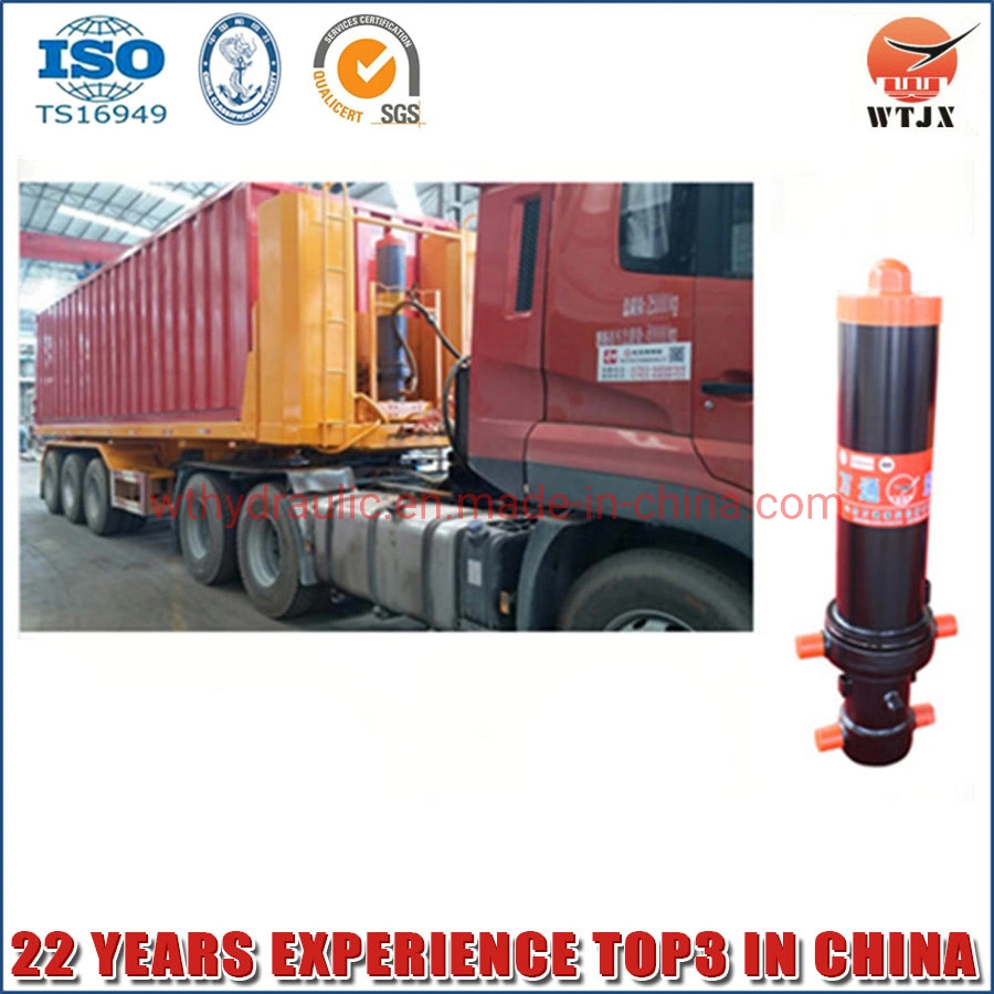 FC Type Front Mount Telescopic Hydraulic Cylinder for Tipping or Dump Trucks