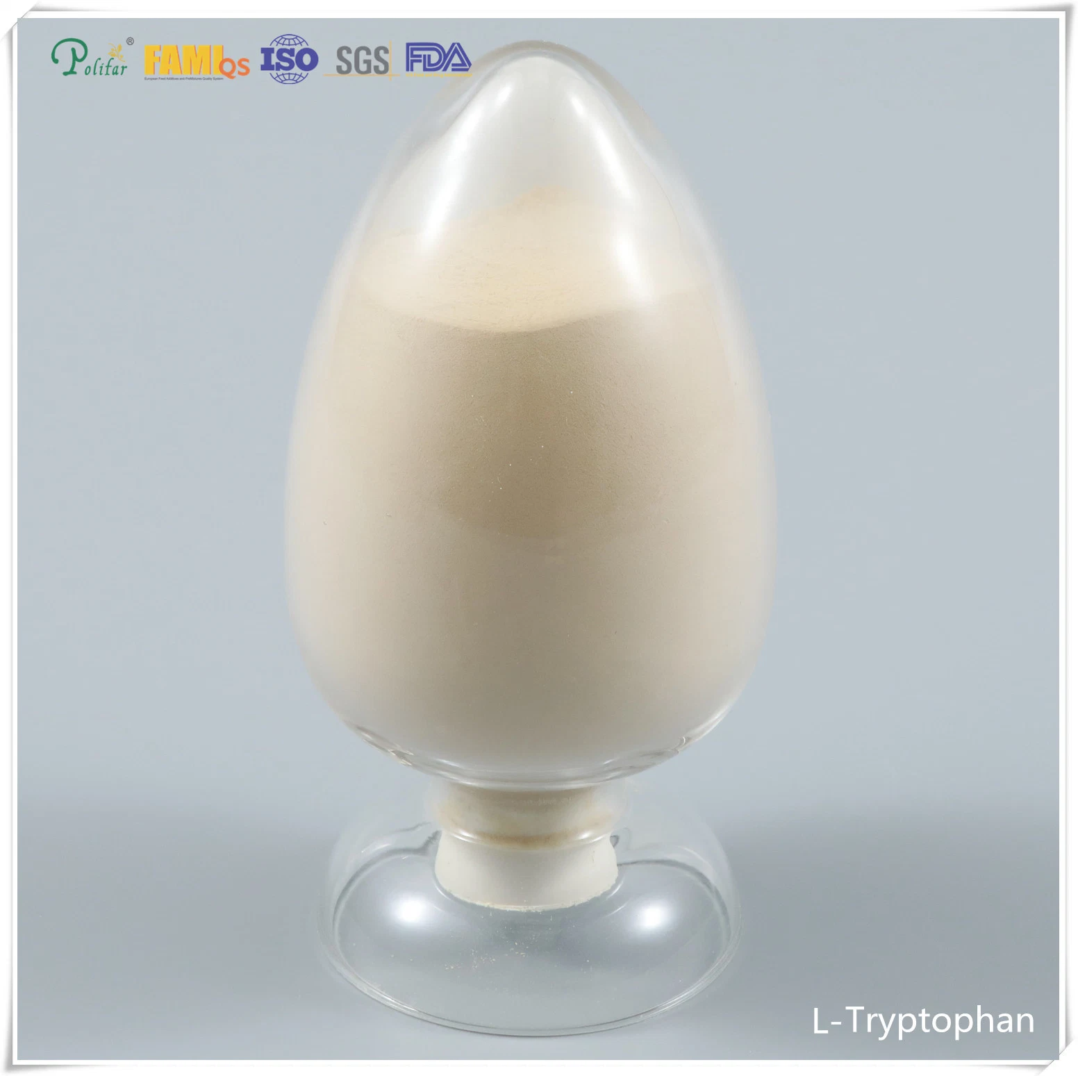 L-Tryptophan Feed Grade 98% Amino Acids CAS: 73-22-3 for Piglets Sows and Poultry