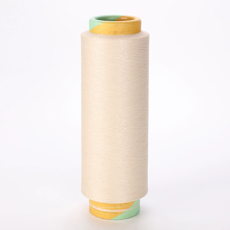 Factory Wholesale/Supplier Anti Pilling Imitation Cotton Polyester Filament Yarn 32s/2 Recycled 100% Polyester Dyed Yarn for Knitting