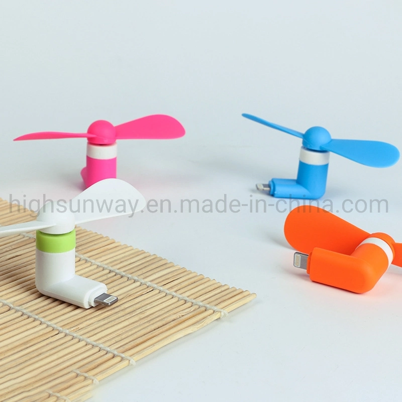 Portable Phone Mini USB Fan for Apple and Android Phones