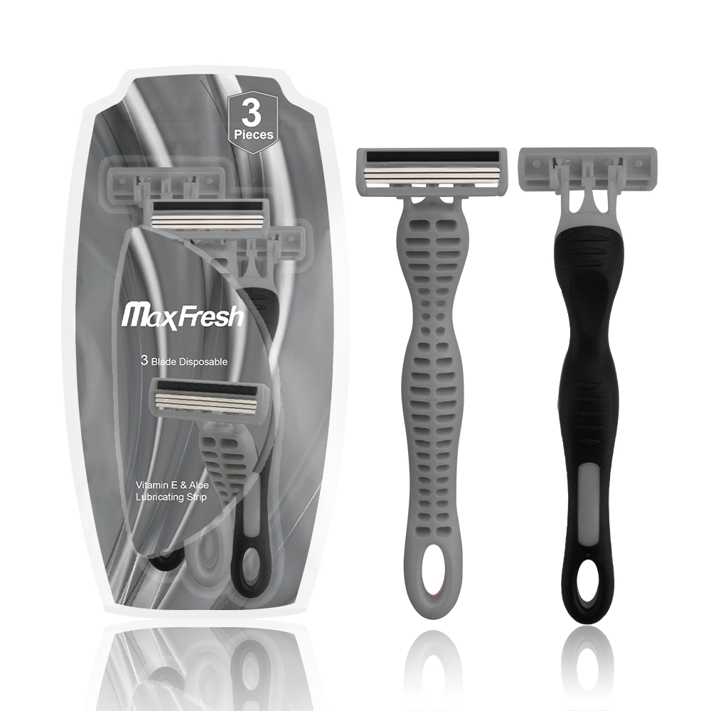Wholesale/Supplier Private Label Triple Blade Disposable Safety Shaving Razor for Man