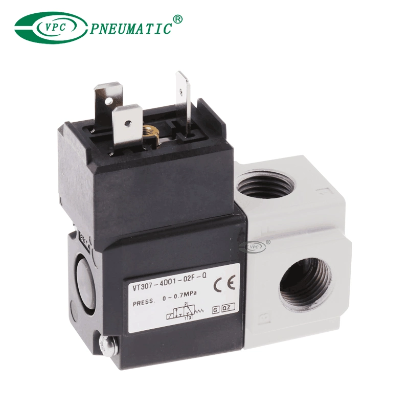 Vt307 Series Type 3 Port Direct Operated Poppet Solenoid Valve