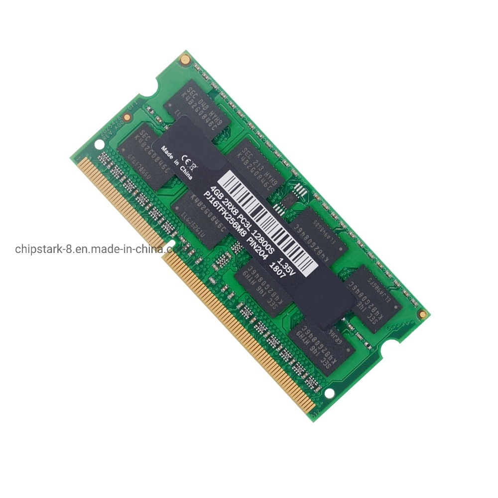 ذاكرة DDR3 سعة 4 جيجابايت ذاكرة RAM SODIMM سعة 4 جيجابايت بسرعة 1333/1600 ميجاهرتز 1.35 فولت/1.5 فولت ذاكرة RAM محمولة