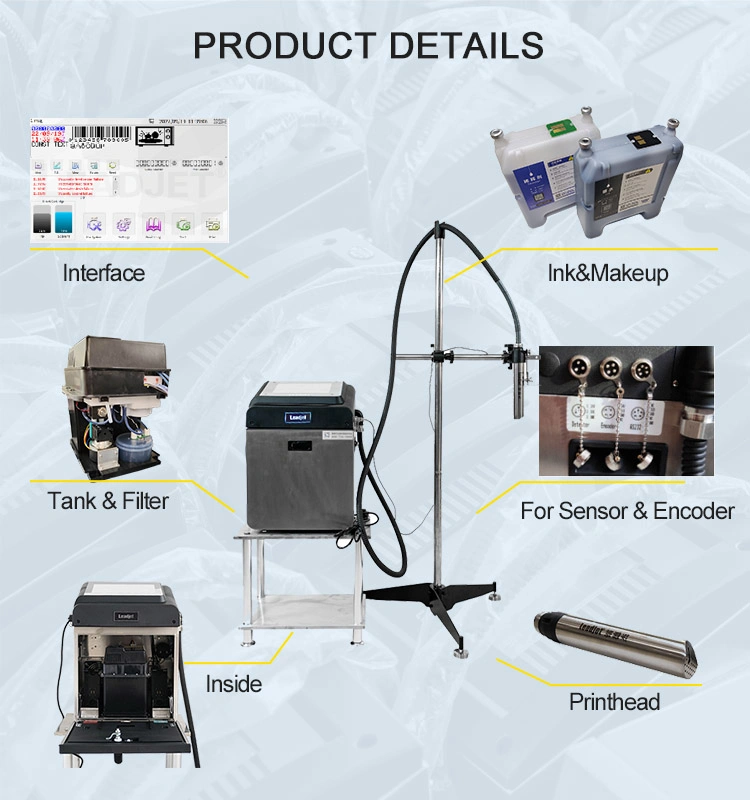 V8820 Cij Inkjet Printer 25 Dots Arabic System