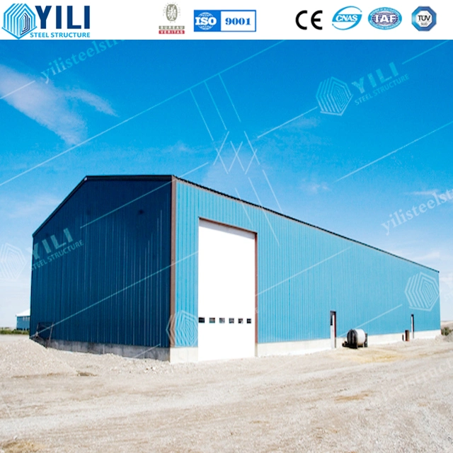 Ce Prefab Industrial Metal Structural Steel Frame Storage Construction Warehouse