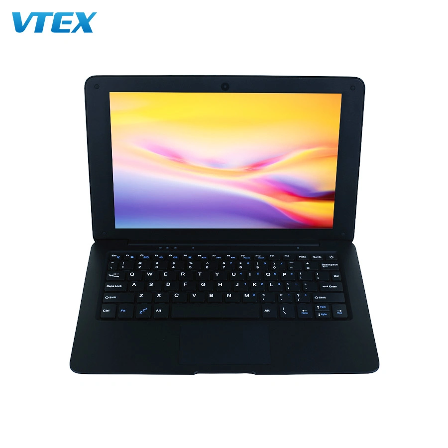 Heißer Verkauf Tragbarer Mini 10,1 Zoll Slim Clamshell Touchscreen DDR RAM 2GB 32GB ROM WiFi Schule Kinder Lernen Laptop