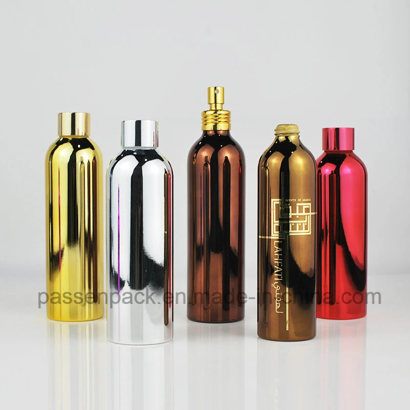 Bouteille de parfum en aluminium l'atomizer Cosmetic Packaging Mist pulvérisateur