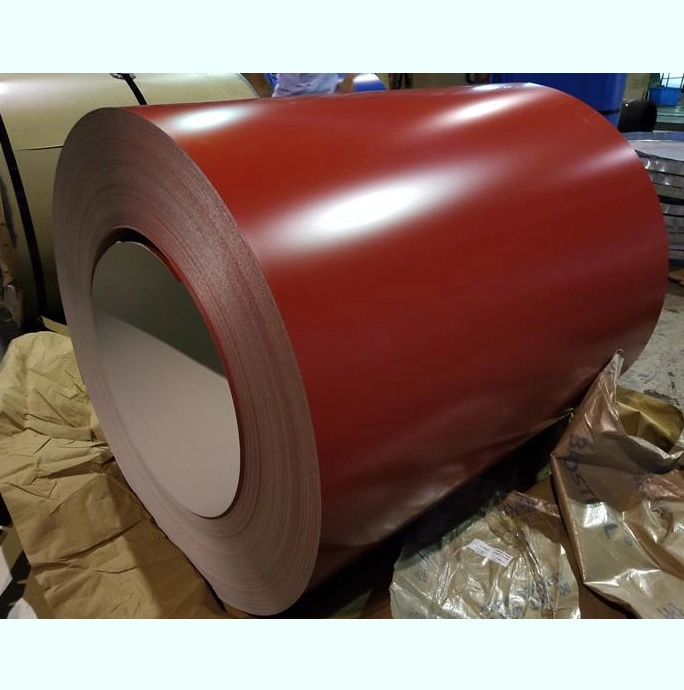 Prepainted Gi Steel Coil / PPGI / PPGL Color Coated Galvanized Corrugated Sheet in Coil