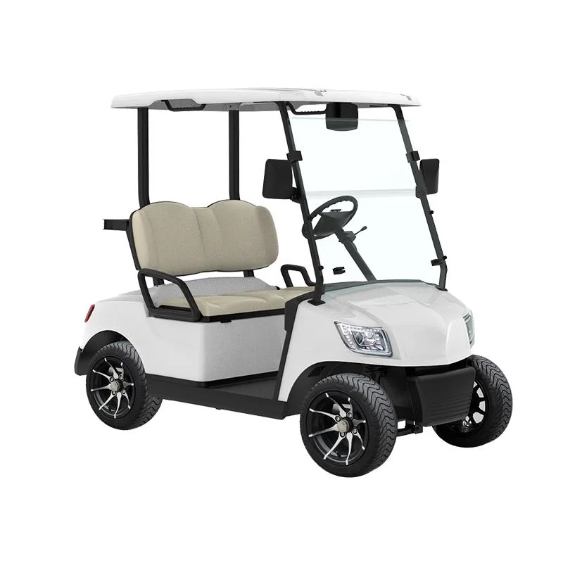 Manufacture Marshell New Model Factory Price 4kw AC Motor Sightseeing Classic Lifted Cart Electric Golf Car with 2 Seats CE Approved (DG-M2)