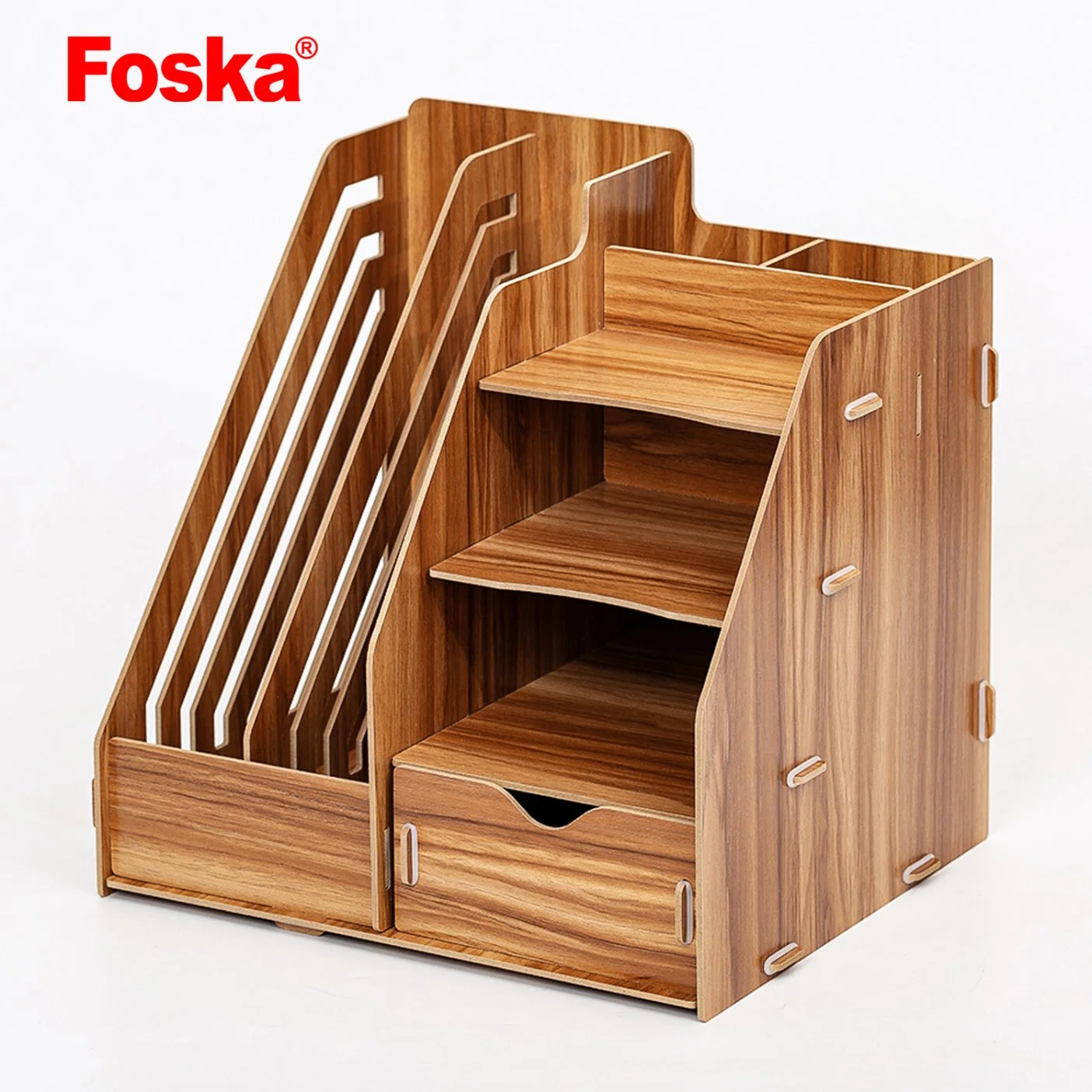 Foska 3mm MDF Office Organizer and File Tray