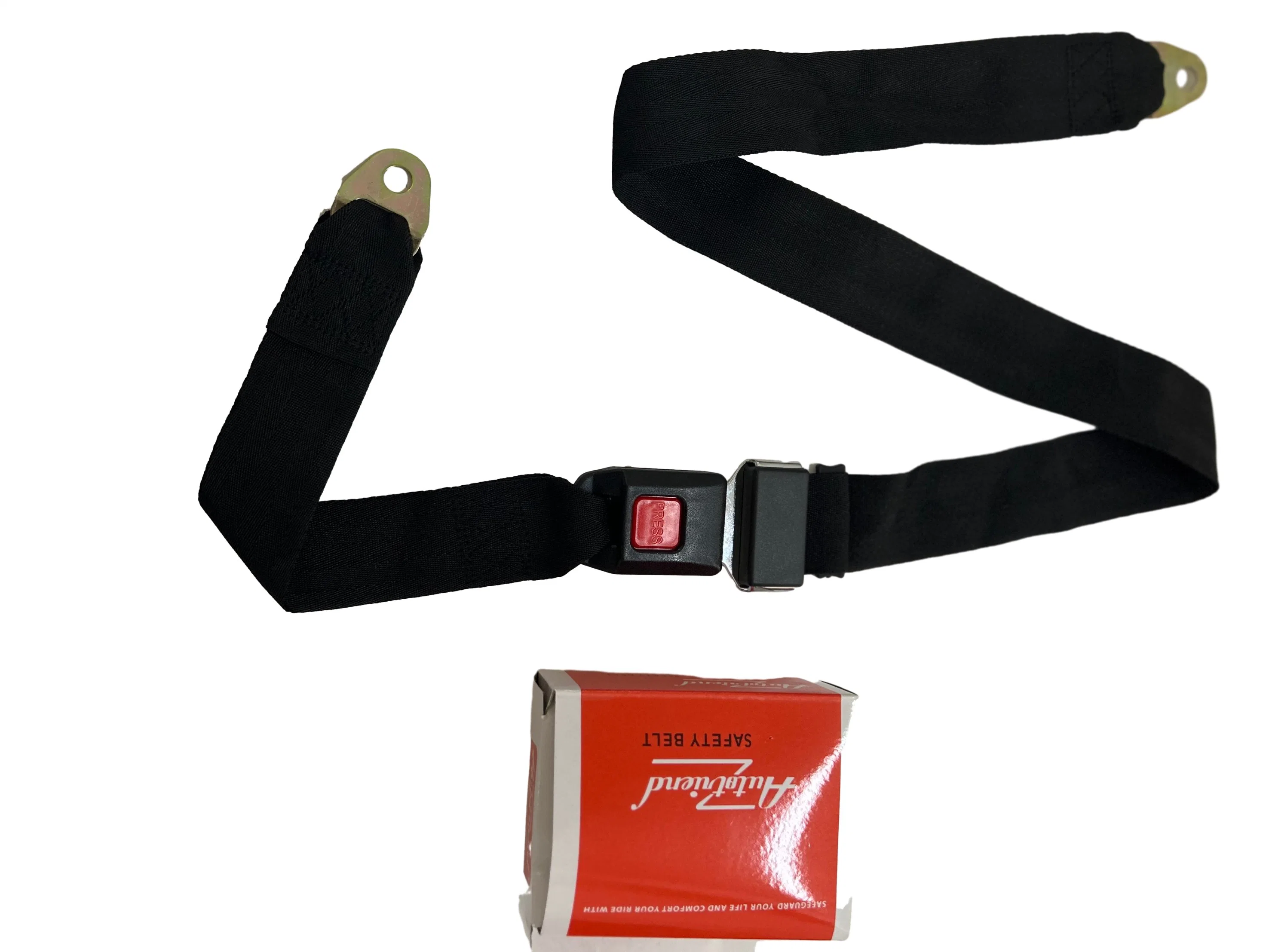 Simple Two-Point Seat Belt Seat Belt Vehicle Attachment