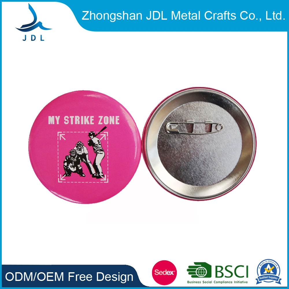 Promotional Metal High Tinplate Box Punch Pack Parts Protector Vevor Quote Reels School Musical Button Tin Badge