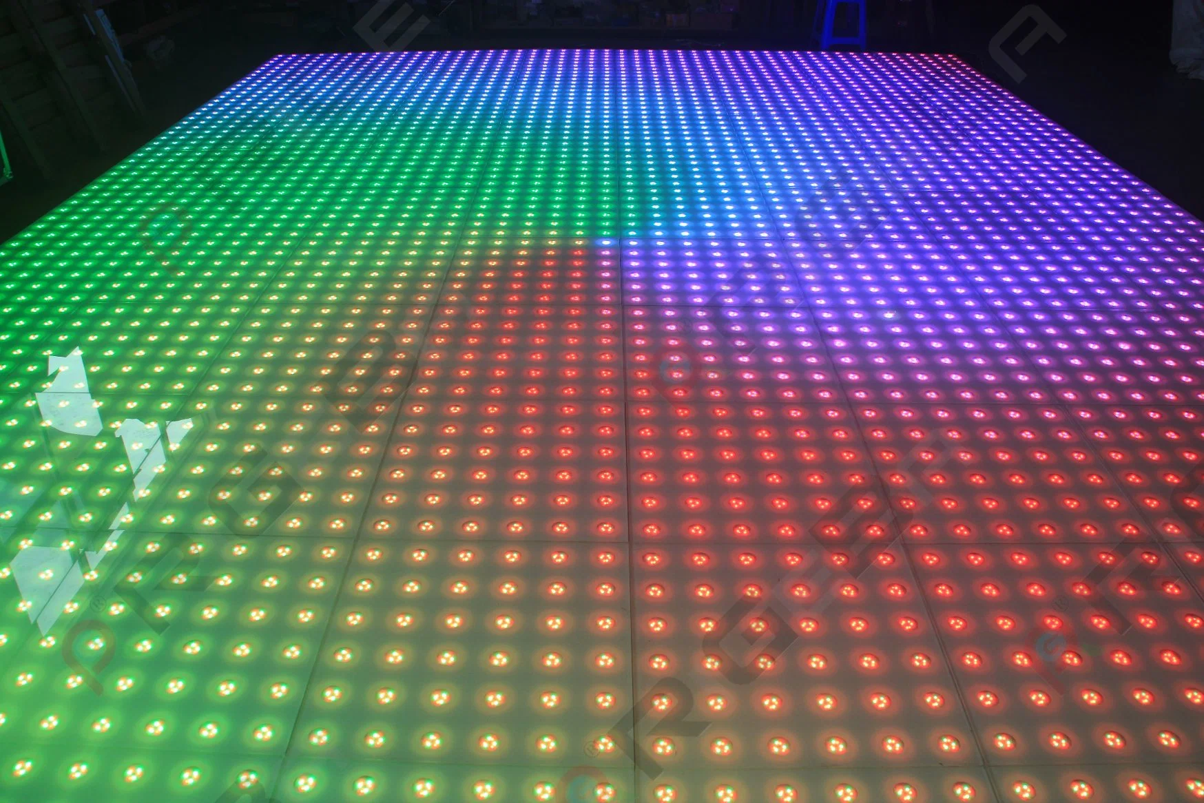 Top Selling Super Slim Portable Patent 60X60cm LED Digital Dance Floor Panels for Party Events