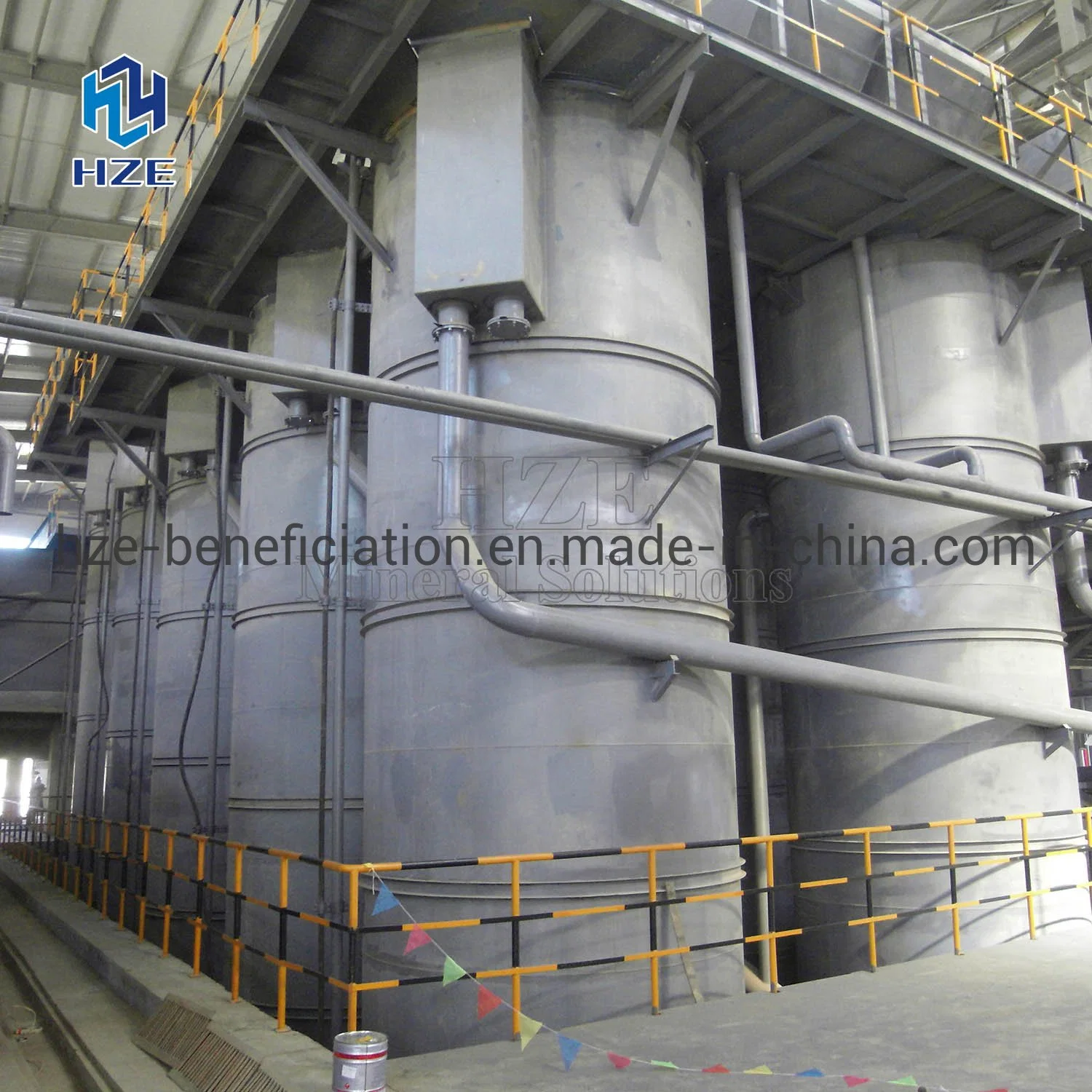 Gold Cyanidation Tank Mixer Agitation Leaching Tank for Gold CIP Plant