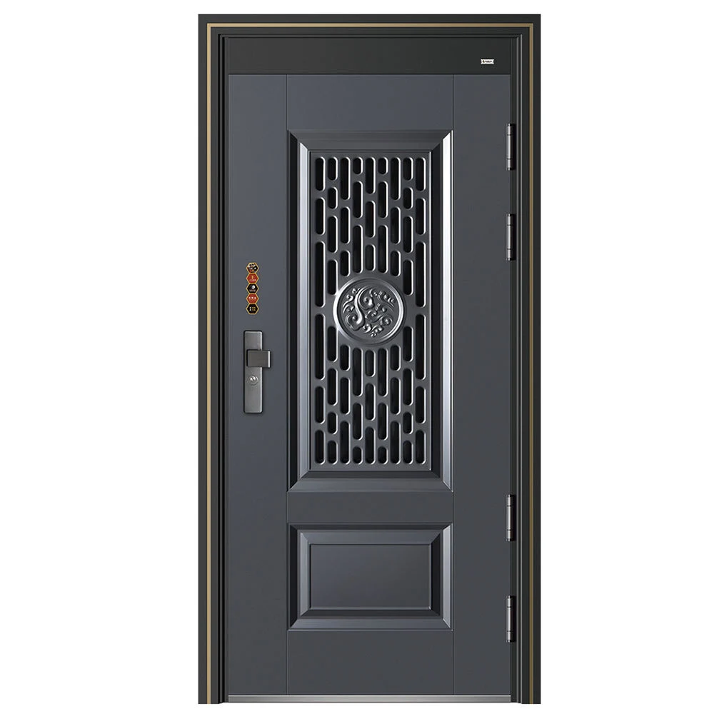 Customized Interior Durable Security Steel Doors Safety Stainless Entry Front Doors