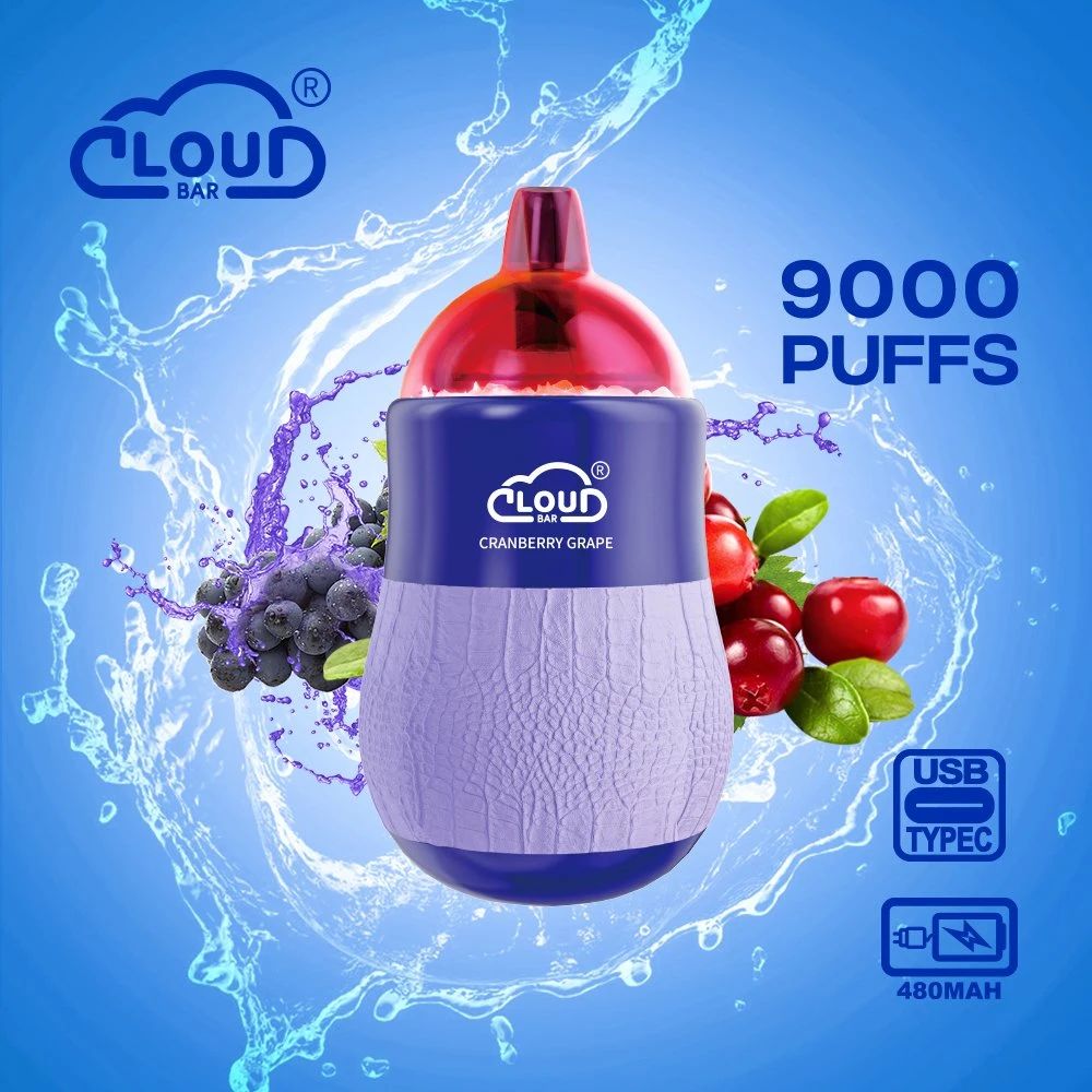 Cloud Bar 9000 Puffs Factory Wholesale/Supplier I Vape Get Oil Health Flavor Lost Pod Mary E Cigarette