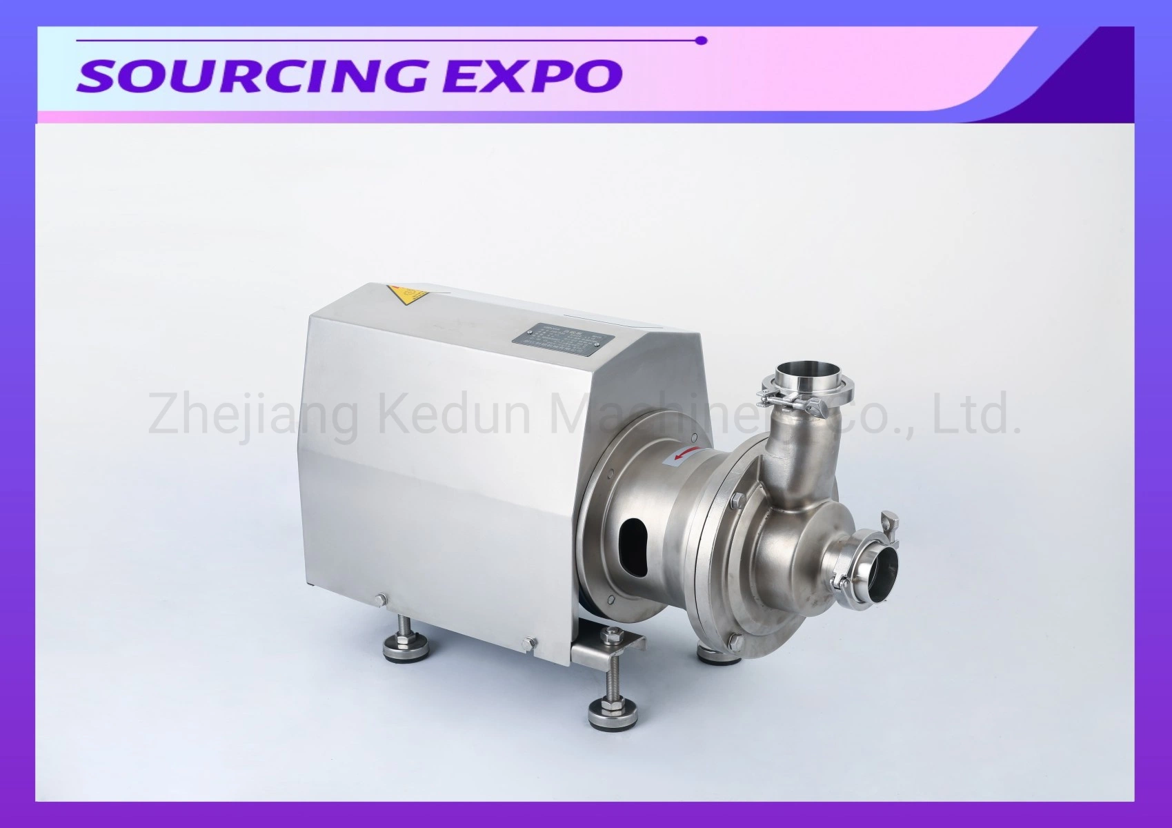 Sanitary Stainless Steel Middle Pressure L Type Water Self-Priming Pump