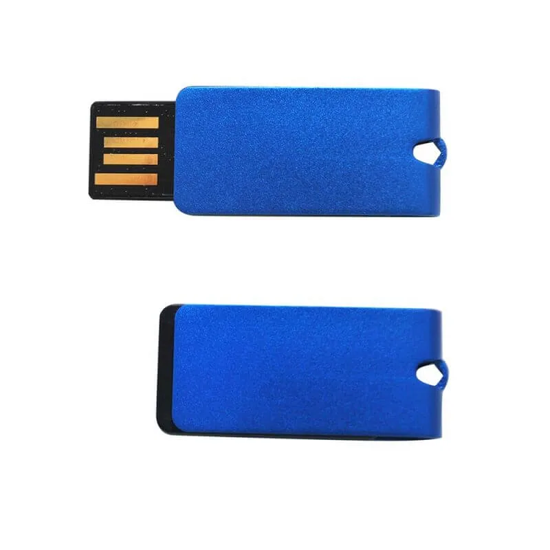 Metal giratorio Mini Twister unidades Flash USB 2.0 con logo personalizado