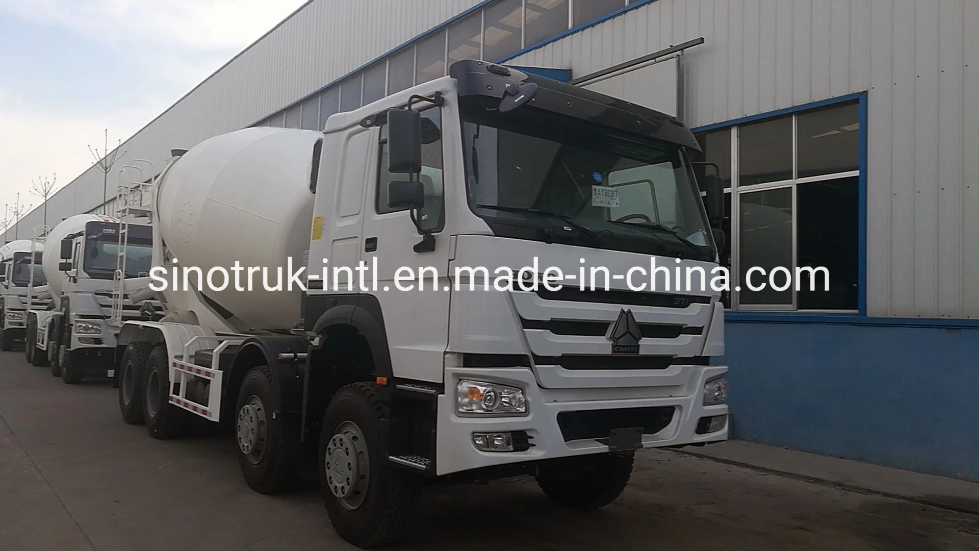 Sino Truck HOWO Customized New 8 Cbm Concrete Mixers Truck Body Mixing Drum