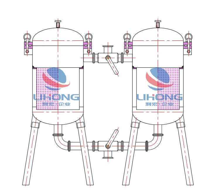 Crépine de duplex en acier inoxydable pour le lait, du vin, boissons, vinaigre, etc.