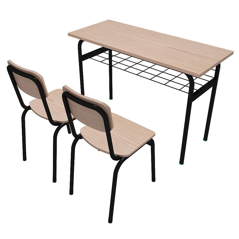 on Sale International Public School Kid Student Furniture Single Desk Chair Set