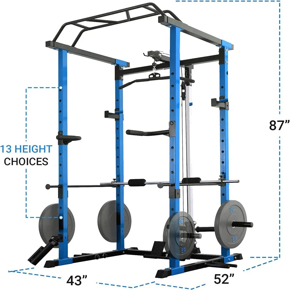 Wholesale Home Use Multi-Functional Trainer Gym Fitness Equipment Power Rack & Smith Machine