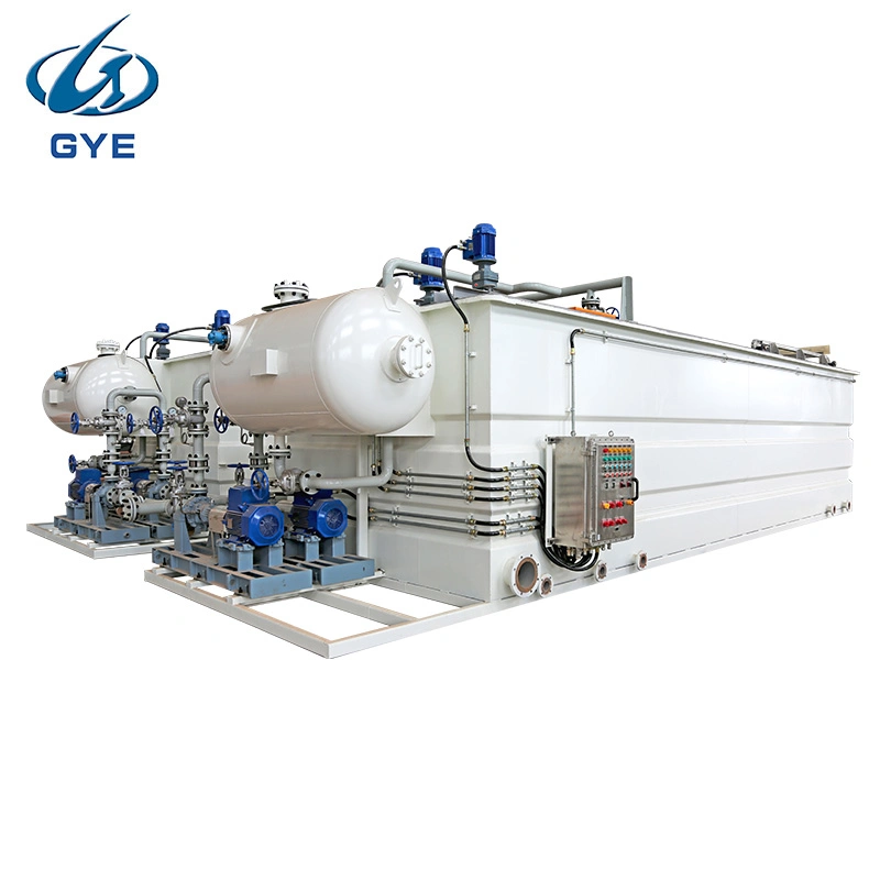 Stable Running Horizontal Daf Dissolved Air Flotation Water Treatment Equipment