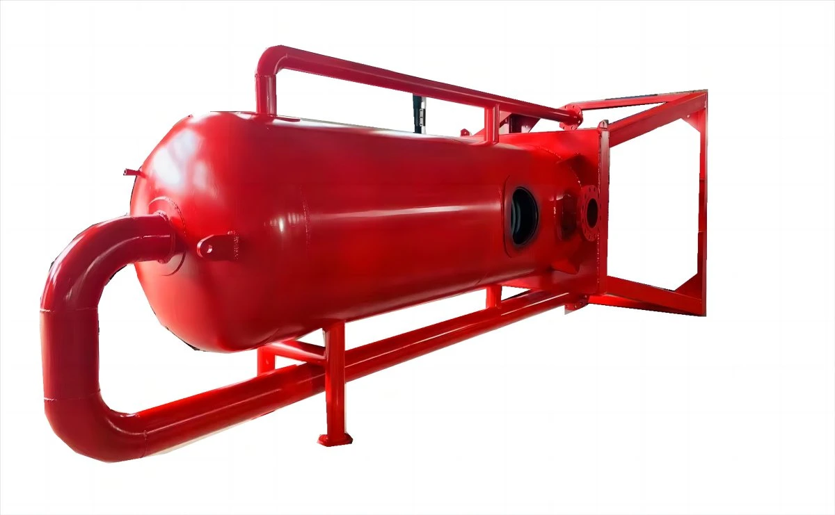 Degassor for Oilfield Equipment Vertical Mud Gas Liquid Sludge Centrifuge Separator