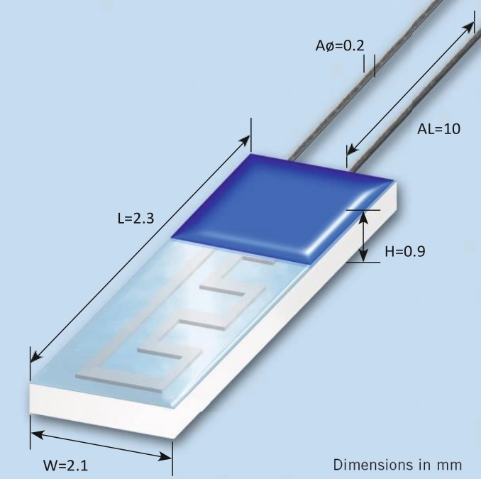 Sonda de sensor de temperatura RTD PT1000 de acero inoxidable de alta temperatura