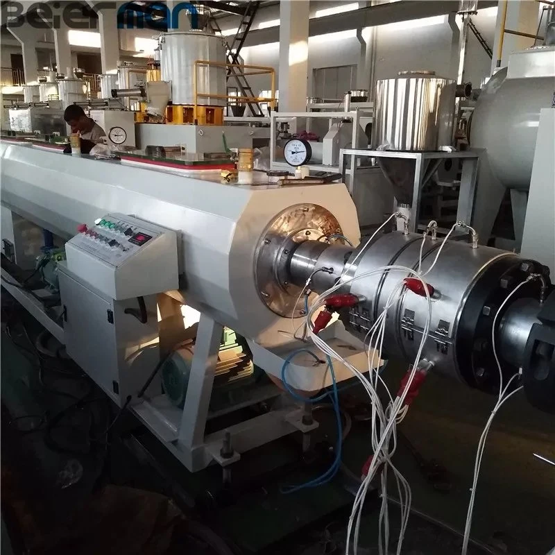 Beierman PP PE PVC Corrugated Pipe Machine Production Line/ Bellows Water Electric Conduit Pipe Making Machine