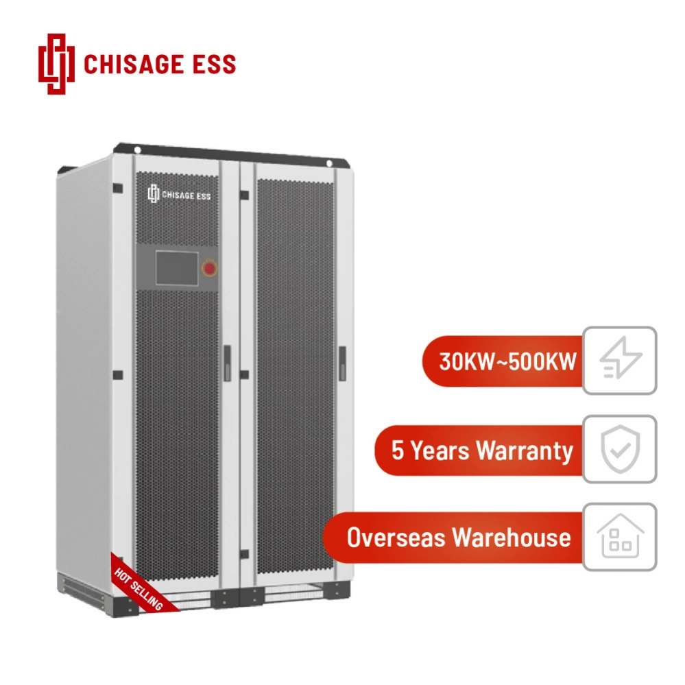 Chisage Ess Commercial and Industrial 150kw 400V Solar Storage System on and off Grid Hybrid Inverter with LiFePO4 Battery