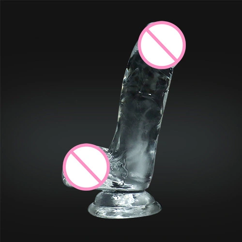 Silicone Sex Toy Best Supplier Large Crystal Phallus Large Dildo Female Masturbation Sex Product Sex Toy Adult Toy Product Sex TPE Penis