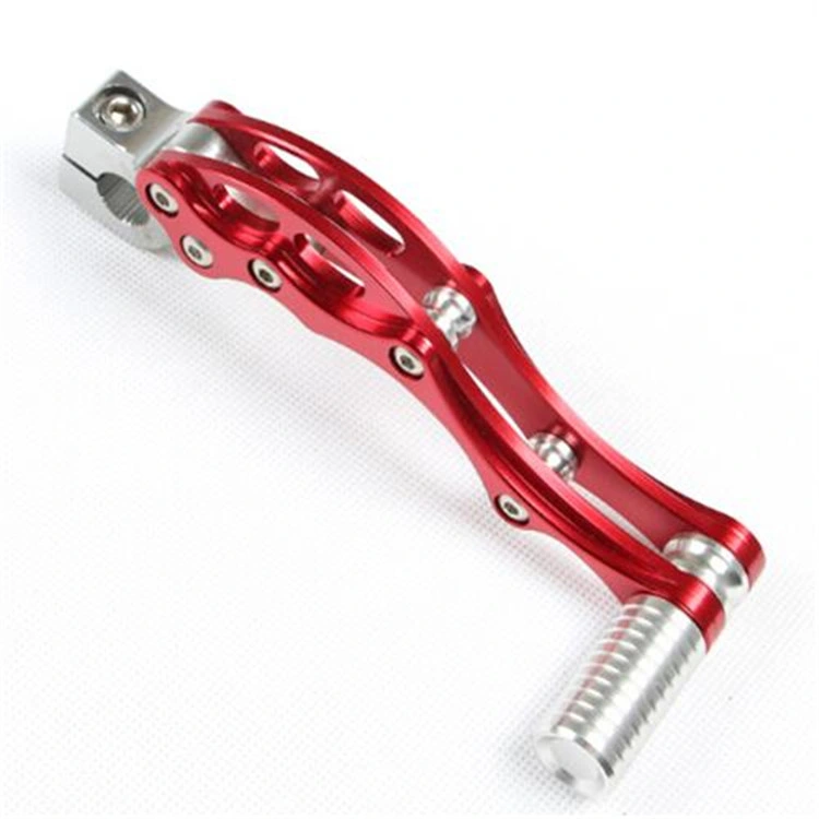 Motociclo anodizado Alumínio CNC Kick Starter