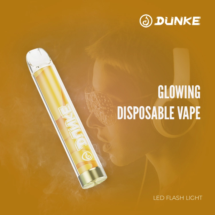 Tpd Certificate Vape Wholesale/Supplier Dunke Mini Disposable/Chargeable Elf E Cigarette 600 Puffs Bar Pen