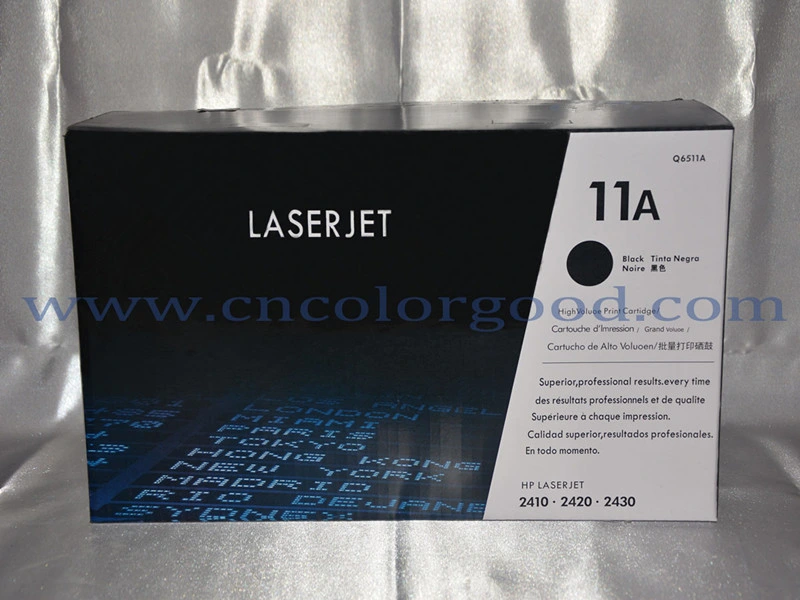 Popular Black Original Q6511A 11A Toner Laser Inkjet High Quality Printer Cartridge for HP