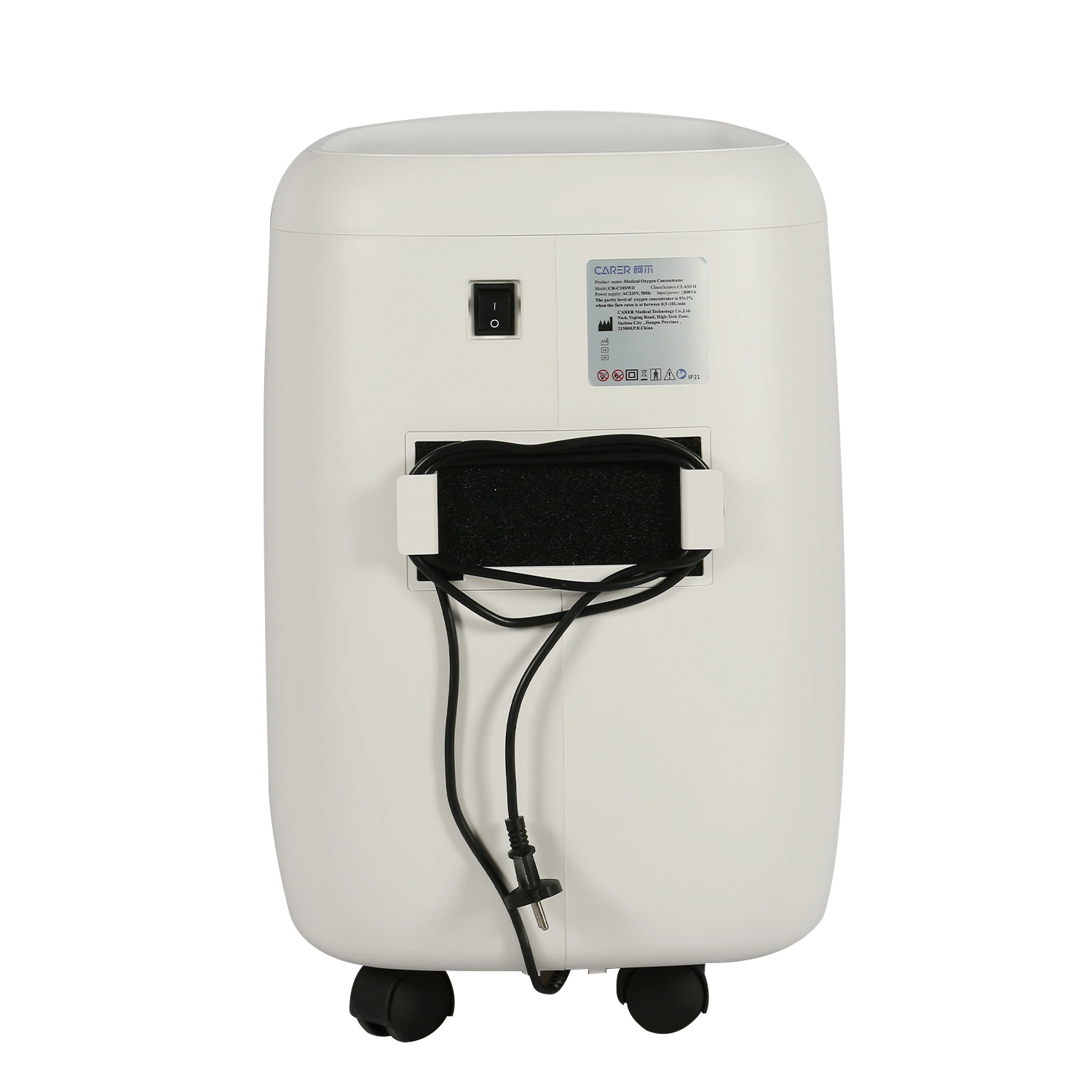 Carer Hospital Oxgen Concentrator 10 Litre Home 5L Oxygen Concentrator Medical Grade Dual Flow10L Oxygen-Concentrator for 2