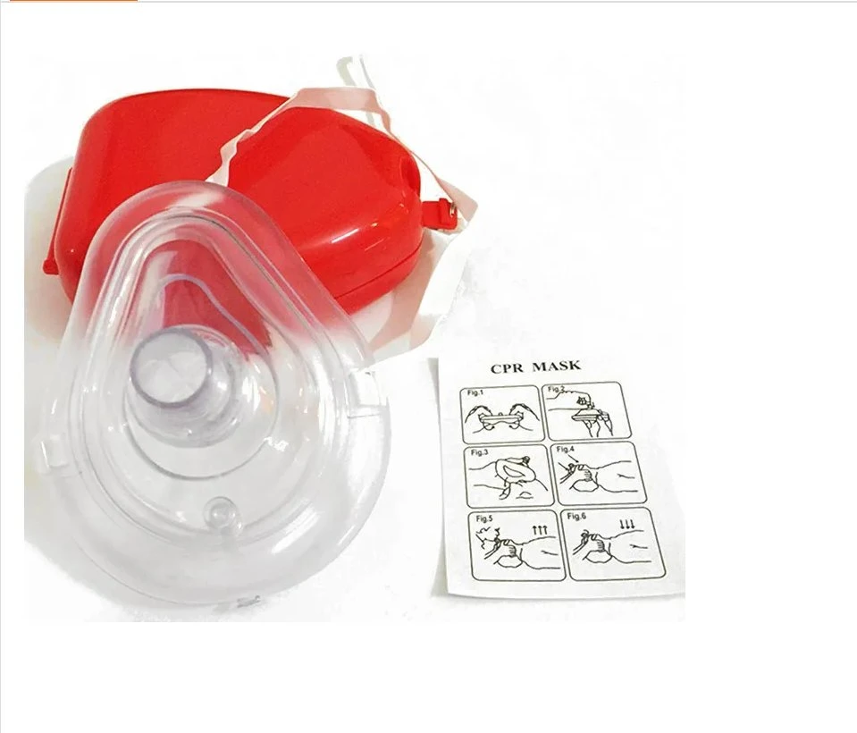 Latex Free Rescue Face Pocket Personalized Keychain Respirator First Aid CPR Mask