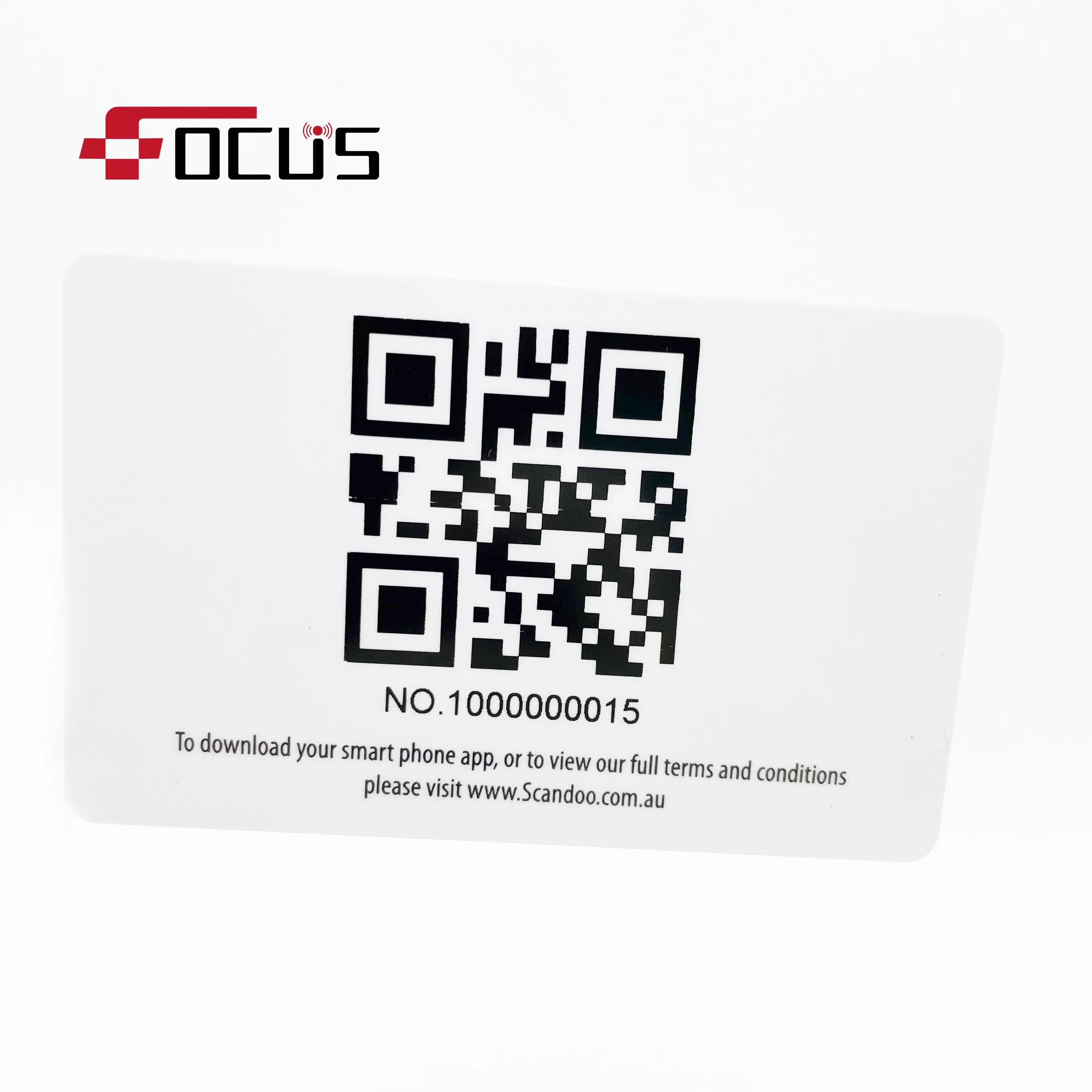 13.56MHz MF sans contact 1K 4K Business Card carte RFID pour les transports publics