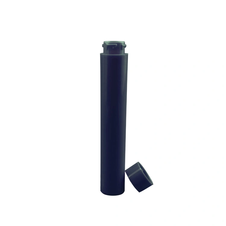 105mm Hot Selling Doob Tube Child Resistant Lid/Cap Pharmaceutical Packaging Push Down and Turn Tube