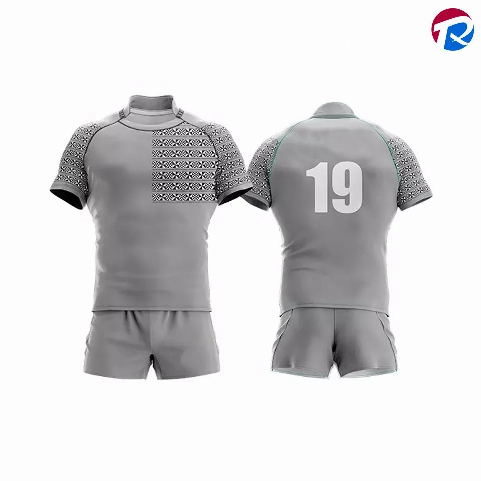 280gsm totalmente intertravamento se sublima personalizado Impressão uniforme Austrália Kits de camisolas de Rugby