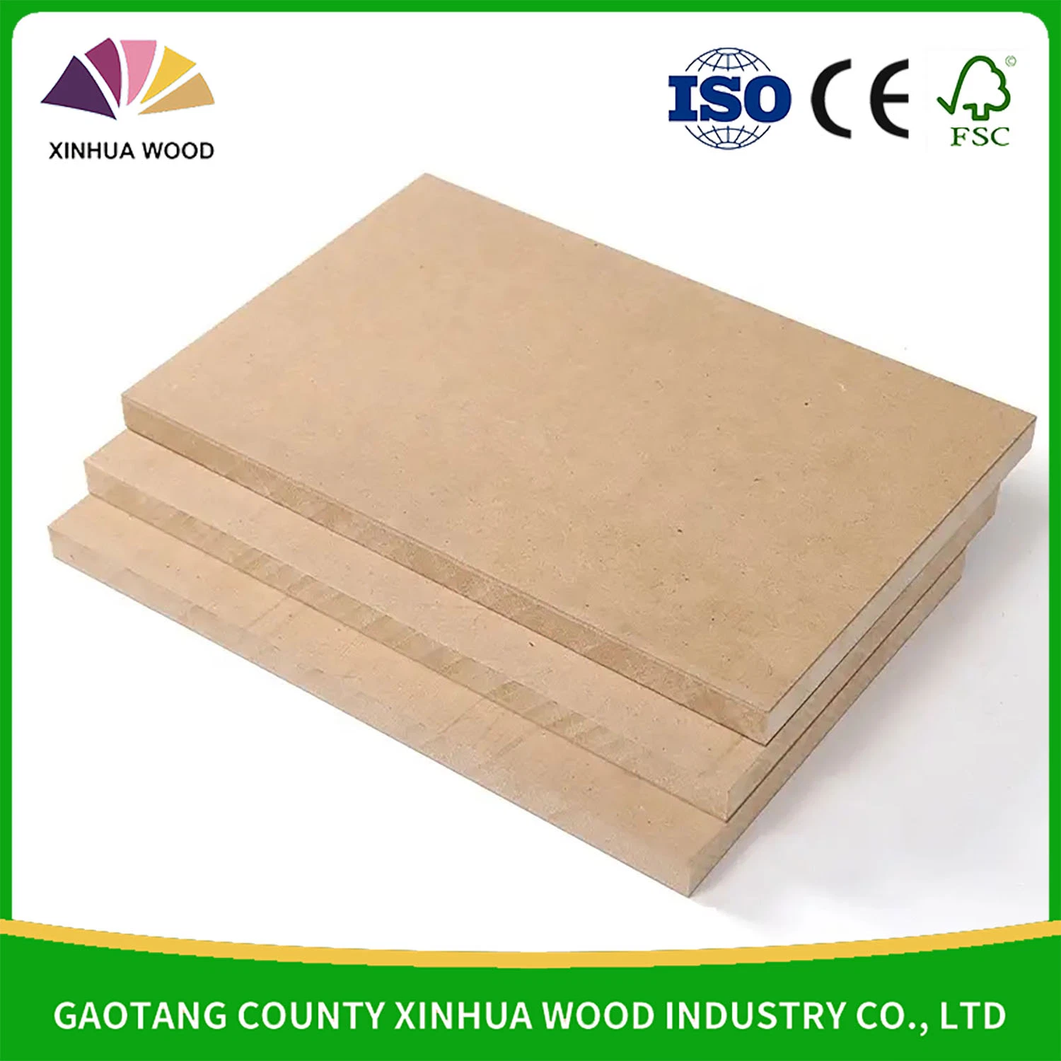 Embossed Melamine Plywood Laminated Furniture MDF